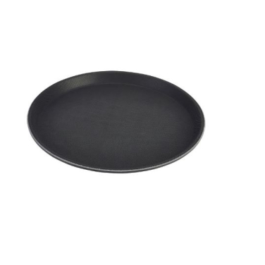 Bierdienblad 280mm glasfiber zwart